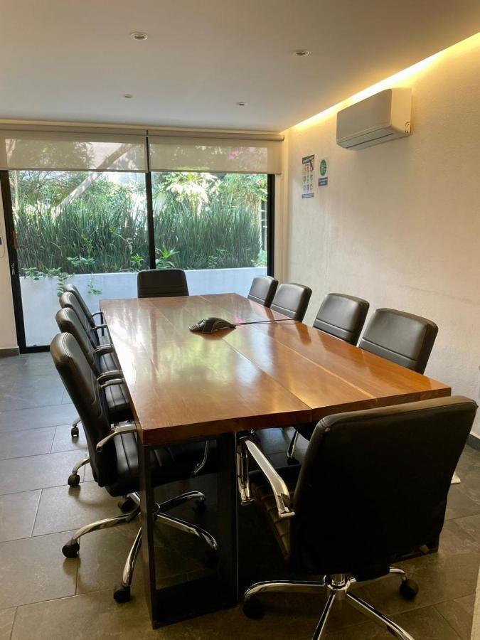 Coyoacan City Lofts Kota Meksiko Bagian luar foto
